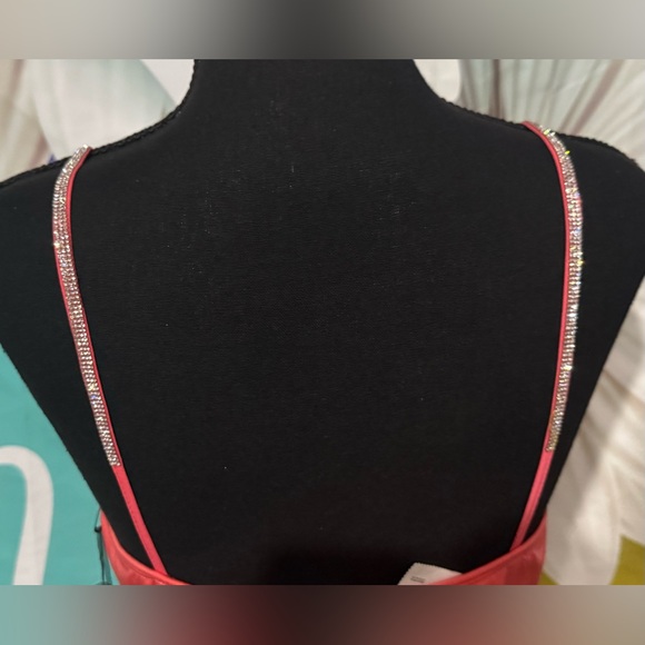 Iris Rhinestone Strap Bodycon Cami Mini Dress - Picture 4 of 4